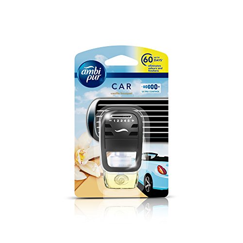 India Desire : Buy Ambi Pur Vanilla Bouquet Car Air Freshener Starter Kit (7.5 ml) at Rs. 150 from Amazon