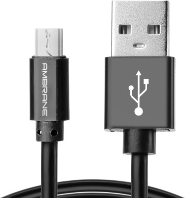 India Desire : Buy Ambrane ACM-1 1m Micro USB Cable(Compatible with Mobiles, Tablets, Black, Sync and Charge Cable) at Rs. 99 from Flipkart