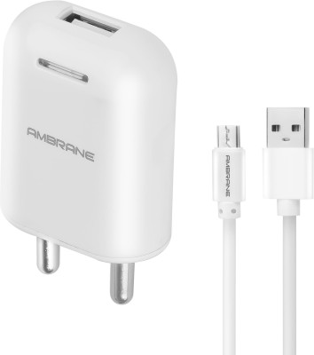 India Desire : Buy Ambrane AWC-38 Mobile Charger(User Manual, Cable Included) at Rs. 169 from Flipkart [Regular Price Rs 249]