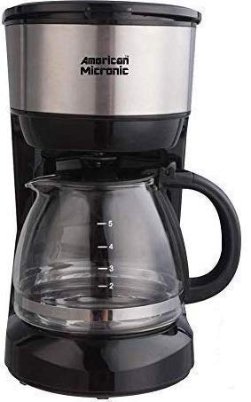 India Desire : Buy American Micronic-AMI-CM1-750Dx- 6 Cups, 750ML Coffee Maker with Reusable Filter (Black & Steel) at Rs. 987 from Amazon