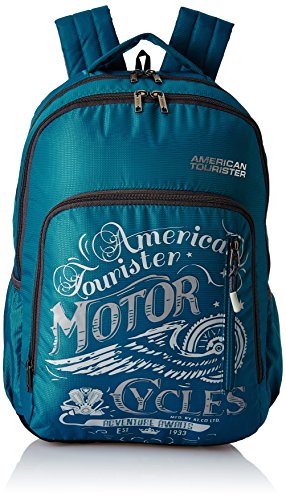 India Desire : Buy American Tourister 27 Ltrs Teal Casual Backpack At Rs. 980 from Amazon [MRP Rs 2800]