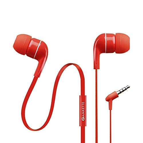 India Desire : Buy Amkette Trubeats Atom X-10 in Ear Earphones with Mic (Red) at Rs. 199 from Amazon