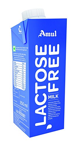 India Desire : Buy Amul Lactose Free Milk, 250ml (Pack of 4) at Rs. 91 from Amazon [MRP Rs 230]