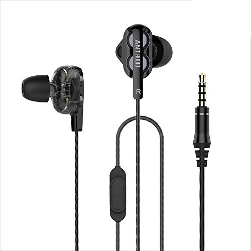 India Desire : Buy Ant Audio Doble W2 Dual Driver Wired in-Ear Headset (Black) at Rs. 699 from Amazon