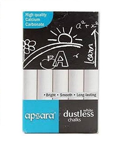 India Desire : Buy Apsara Chalk Stick, White - Pack of 10 at Rs. 20 from Amazon [Other Sellers Price Rs 415]