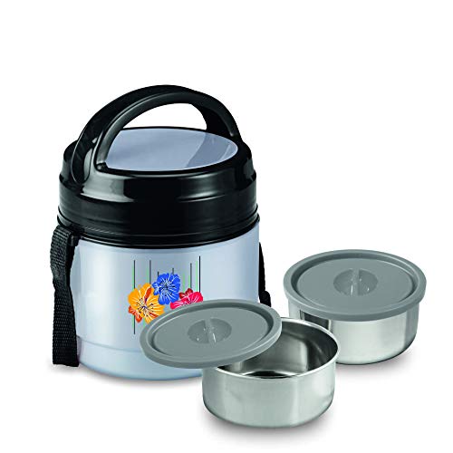 India Desire : Buy Asian Enterprise Plastic Lunch Box Set, 400ml, Set of 2, Grey at Rs. 230 from Amazon