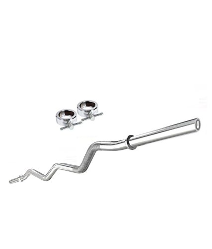 India Desire : Amazon Loot Deal: Buy Aurion C3 Iron Curl Bar with 2 Locks, 3 ft (Silver) 21 mm thickness at Rs. 99 [Regular Price Rs 325]