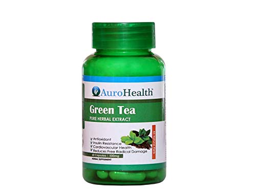 India Desire : Buy AuroHealth Green Tea Extract (500mg) - 60 Capsules at Rs. 155 from Amazon