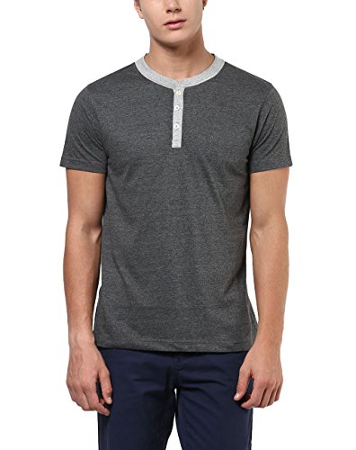 India Desire : Buy Aventura Outfitters Men's Cotton Blend Henley T-Shirt at Rs. 195 from Amazon [regular Price Rs 195]