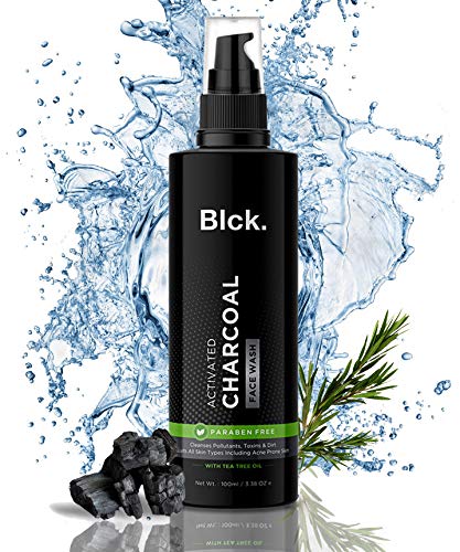 India Desire : Buy BLCK Activated Charcoal Face Wash with Tea Tree Oil for Pimple/acne Control and Clear Glowing Skin at Rs. 102 from Amazon