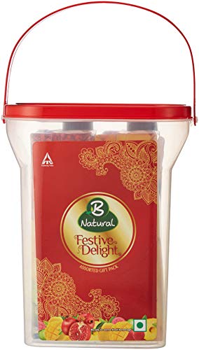 India Desire : Buy B Natural Festive Delight Utility Gift Pack with Plastic Container, 2l at Rs. 126 from Amazon [MRP Rs 235]