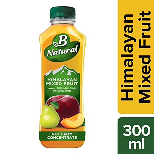 India Desire : Buy B Natural Himalayan Mixed Fruit Bottle, 300 ml at Rs. 20 from Amazon