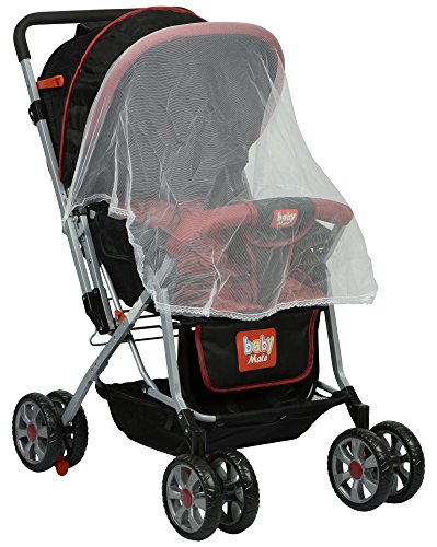 India Desire : Buy Babymate Hummingbird Strollers with Mamma Bag- 211 (Red and Black) at Rs. 2473 from Amazon