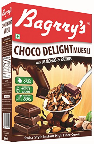 India Desire : Buy Bagrry's Choco Delight Muesli, 500Gm at Rs. 145 from Amazon [Selling Price Rs 279]