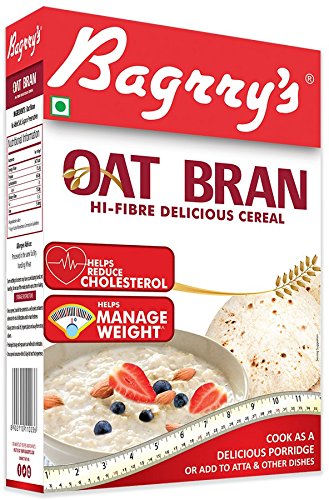 Buy Bagrrys Oat Bran, 200g at Rs. 80 from Amazon [Regular Price Rs 152]