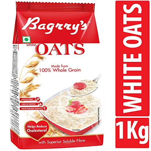 India Desire : Buy Bagrry's White Oats 1kg Pouch at Rs. 109 from Amazon [Regular Price RS 145]