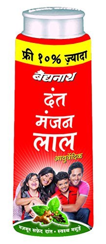 India Desire : Buy Baidyanath Lal Dant Manjan - 200 g (Pack of 3) at Rs. 134 from Amazon [Regular Price Rs 192]