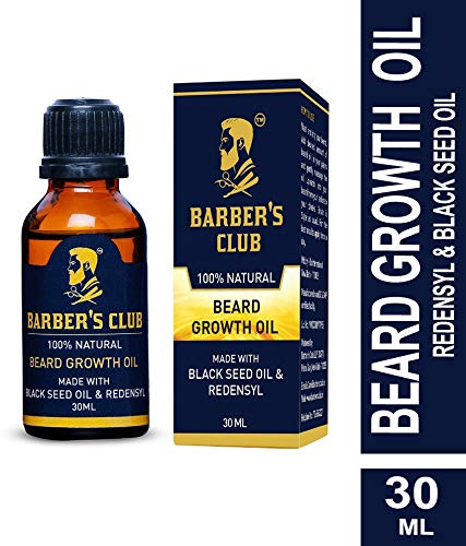 India Desire : Buy Barber's Club Beard Growth Oil with Black Seed Oil - 30 ml At Rs 135 From Amazon [Regular Price Rs 299]