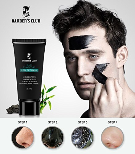 India Desire : Buy Barber's Club Black Charcoal Peel off Mask - 60 g at Rs. 149 from Amazon [Regular Price Rs 299]