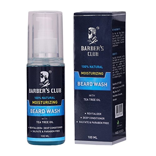 India Desire : Buy Barbers Club Moisturizing Beard Wash with Tea Tree Oil - 100 ml at Rs. 183 from Amazon [Regular Price Rs 368]