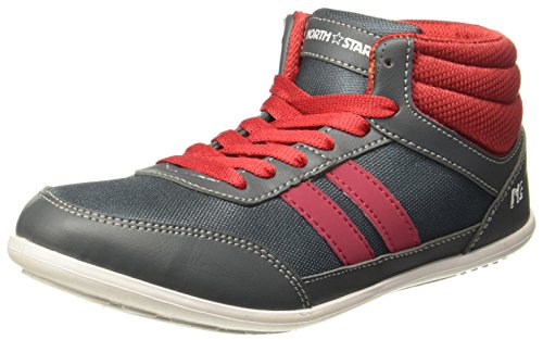 India Desire : Buy Bata Mens Anmol High Grey Sneakers at Rs. 261 from Amazon [MRP Rs 699]