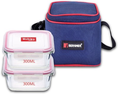 India Desire : Buy Bergner BGIN-5773 2 Containers Lunch Box(300 ml) at Rs. 219 from Flipkart [Regular Price Rs 539]