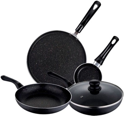 India Desire : Buy Bergner Mars Induction Bottom Cookware Set(Aluminium, 4 - Piece) at Rs. 799 from Flipkart