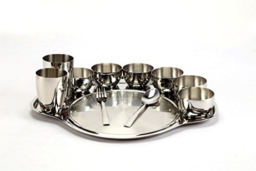 India Desire : Buy Bhalaria Deluxe Rajbhog Dinner Set, 11-Pieces at Rs. 810 from Amazon [MRP Rs 1900]