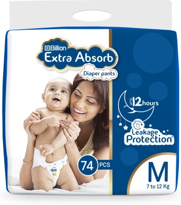 India Desire : Flipkart Steal Deals: Get Upto 50% Off On Billion Extra Absorb Diaper Pants 