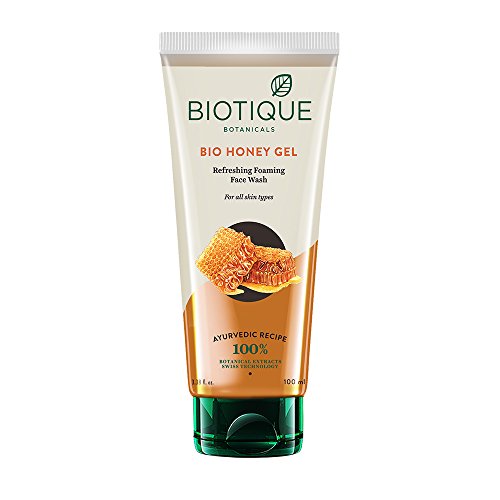 India Desire : Buy Biotique BIO Honey Gel Face Wash for All Skin Types, 100 ml at Rs. 77 from Amazon [MRP Rs 119]