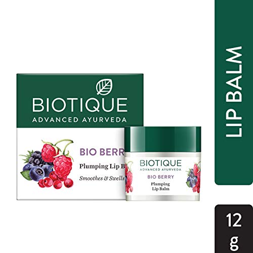India Desire : Buy Biotique Bio Berry Plumping Lip Balm Smoothes & Swells Lips, 12G at Rs. 113 from Amazon [MRP Rs 175]