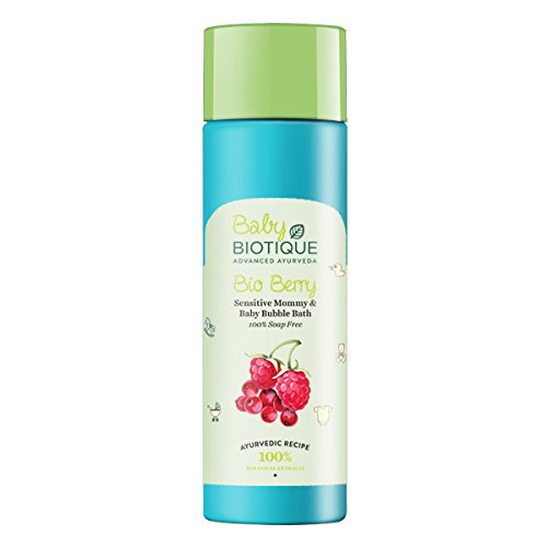 India Desire : Buy Biotique Bio Berry Sensitive Mommy and Baby Bubble Bath, 190 ml at Rs. 90 from Amazon [MRP Rs 150]