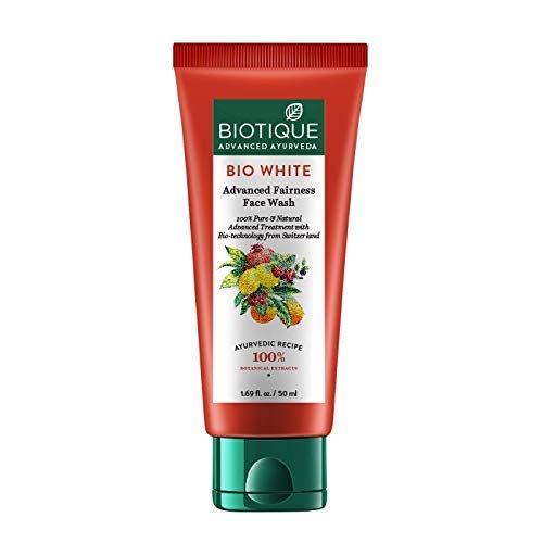 India Desire : Buy Biotique Bio White Advanced Fairness Face Wash, 150ml at Rs. 54 from Amazon [Regular Price Rs 115]