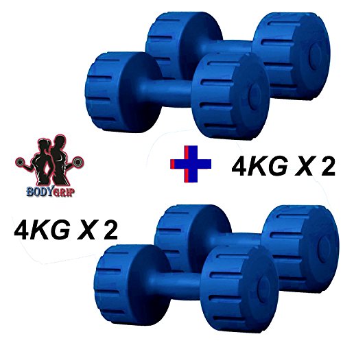 India Desire : Buy Bodygrip COMBO32KG PVC Dumbbell Set Combo (Blue) at Rs. 400 from Amazon