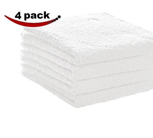 India Desire : Buy Bombay Dyeing Snowhite 100% Cotton White Hand Towel Set of 4 Pcs at Rs. 285 from Amazon [Regular Price Rs 599]
