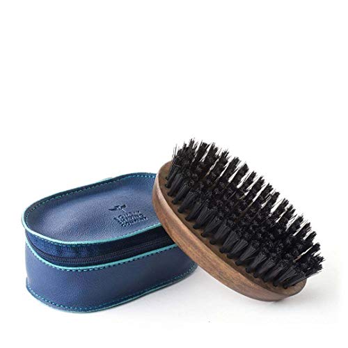 India Desire : Buy Bombay Shaving Company Beard Brush made with Sheesham Wood and Free Faux Leather Pouch - Big at Rs. 299 from Amazon [Selling Price Rs 345]