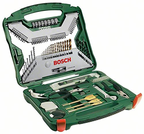 India Desire : Buy Bosch 2607019331 Titanium Drill and Screwdriver Set (Green and Black, 103-Piece) at Rs. 2199 from Amazon