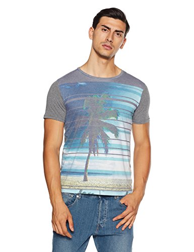 India Desire : Buy Breakbounce Men's Printed Slim Fit T-Shirt at Rs. 198 from Amazon