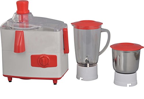 India Desire : Buy Brightflame Cherry 450-Watt Juicer Mixer Grinder with 2 Jars (White/Red) at Rs. 1411 from Amazon [Regular Price Rs 2243]