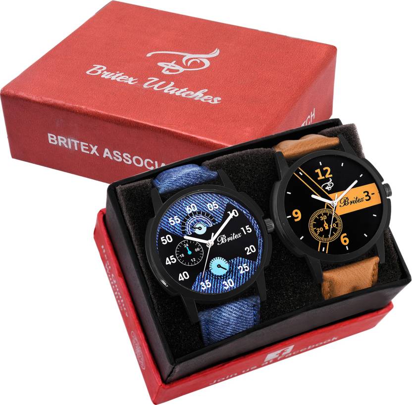 India Desire : Buy Britex BT6126~6127 Mickero Mines Analog Watch  - For Men at Rs. 474 from Flipkart [Flat 73% Off]