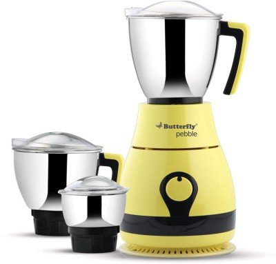 India Desire : Buy Butterfly Pebble 600-Watt Mixer Grinder with 3 Jars at Rs. 2504 from Amazon