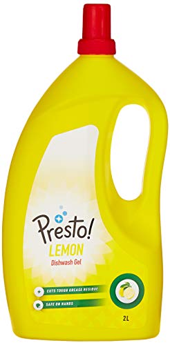 India Desire : Buy Amazon Brand - Presto! Dish Wash Gel - 2 L (Lemon) at Rs. 199 from Amazon