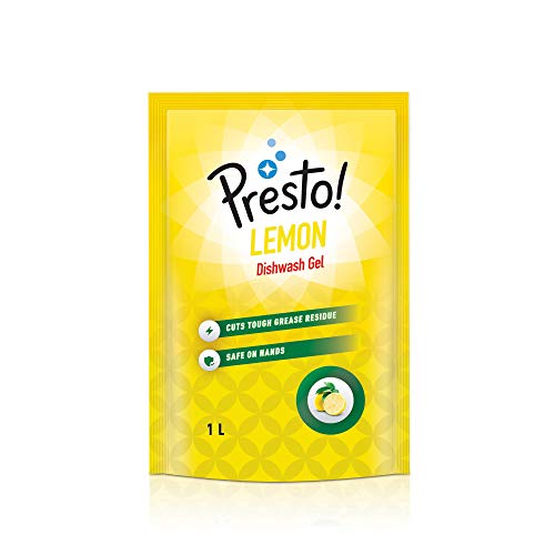 India Desire : Buy Amazon Brand - Presto! Dishwash Gel Lemon - 1 L at Rs. 135 from Amazon [Regular price Rs 149]