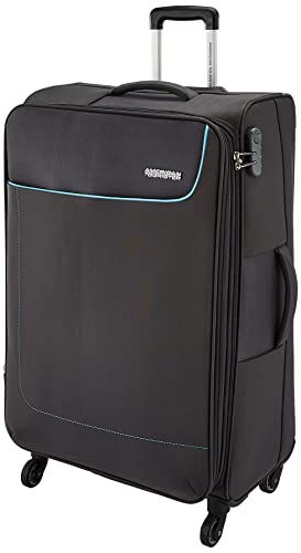 India Desire : Buy American Tourister Jamaica Polyester 80 cms Grey Softsided Suitcase at Rs. 3749 from Amazon