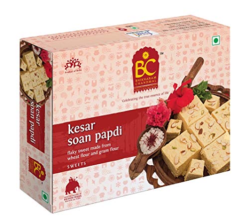 India Desire : Buy Bhikharam Chandmal Kesar Soan Papdi (200X2) at Rs. 149 from Amazon [Regular Price @Rs 239]