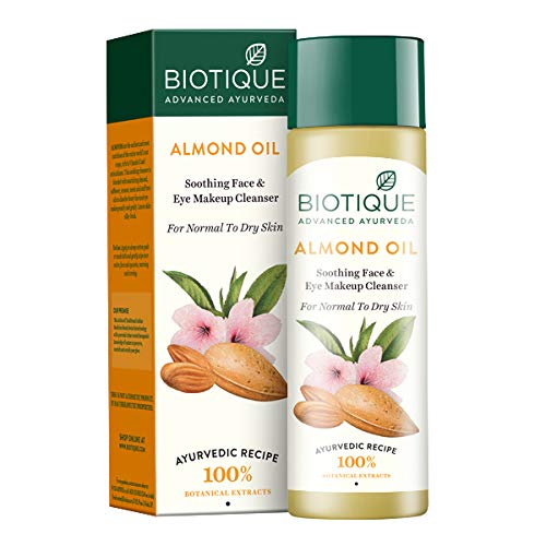 India Desire : Buy Biotique Bio Almond Oil Soothing Face and Eye Makeup Cleanser, 120ml at Rs. 105 from Amazon