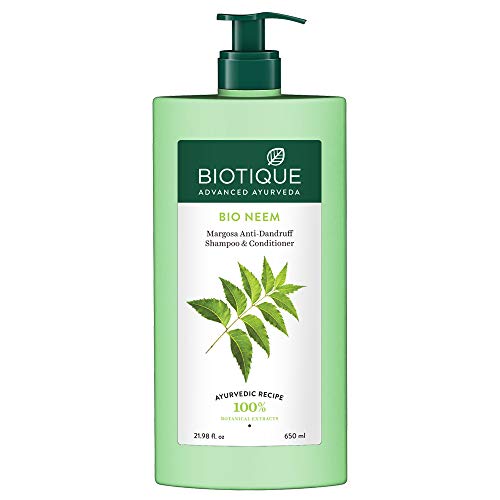 India Desire : Buy Biotique Bio Neem Margosa Anti Dandruff Shampoo and Conditioner, 650ml at Rs. 258 from Amazon [Regular Price Rs 430] 