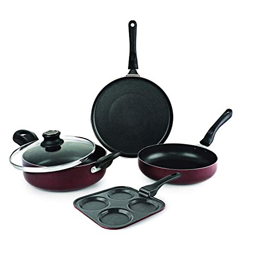 India Desire : Buy Cello Prima Uttapam Non Stick Combo, Cherry at Rs. 1549 from Amazon