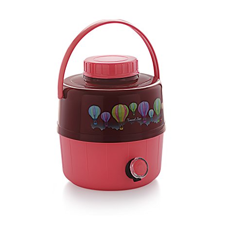 India Desire : Buy Cello Travel Star Plastic Insulated Water Jug, 16 litres, Pink at Rs. 638 from Amazon