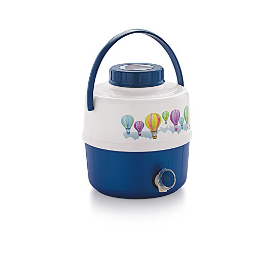 India Desire : Buy Cello Travel Star Plastic Insulated Water Jug, 16 litres, White/Blue at Rs. 592 from Amazon